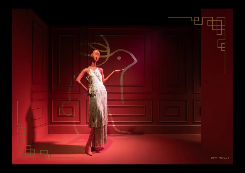 Saks Lunar New Year 2023 Windows