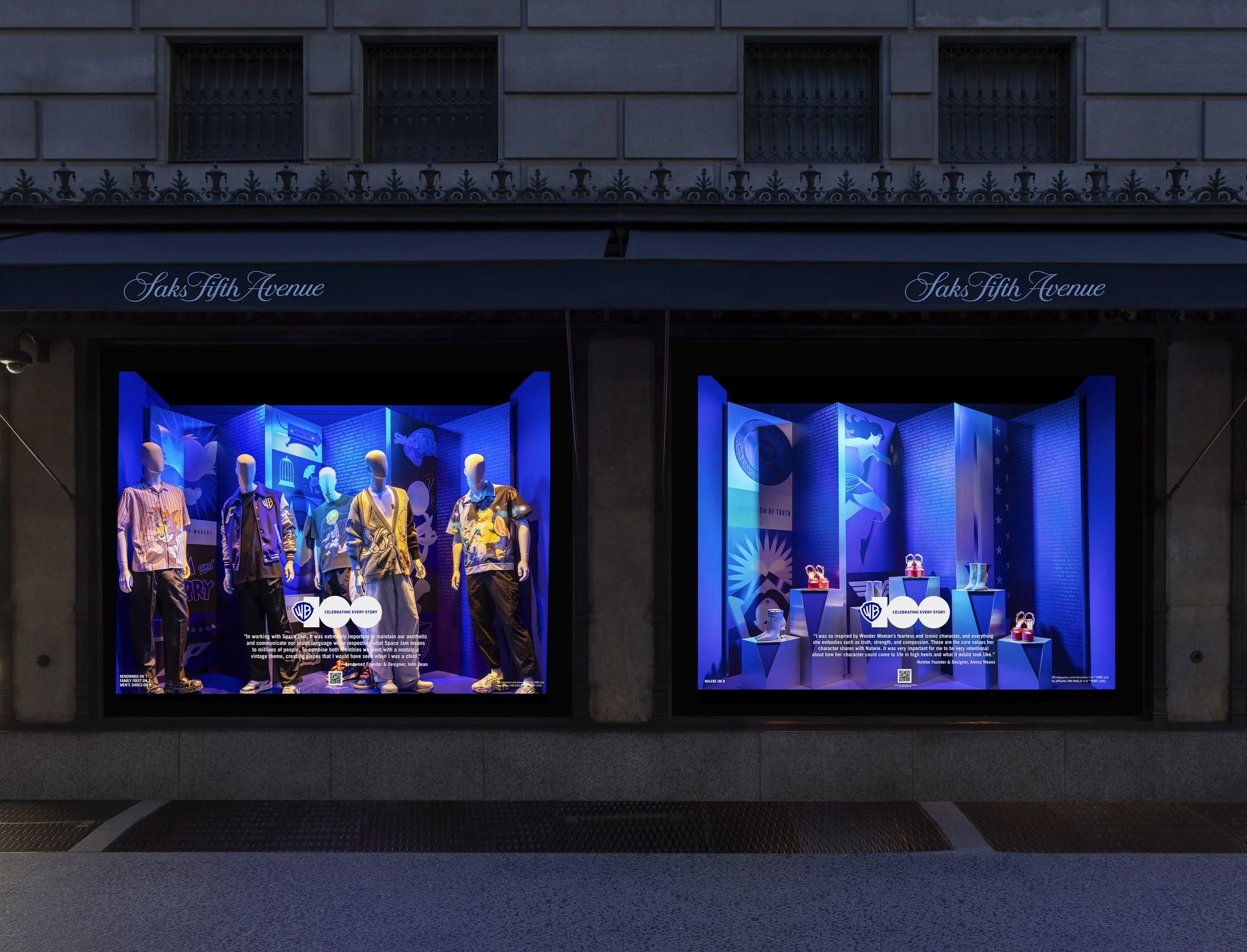 SAKS+WB+windows SAKS+WB+windows